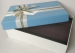 Small rectangular light blue gift box