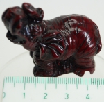 A little elephant polyresin