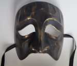 MASK FACE OF A MAN SILVERISH