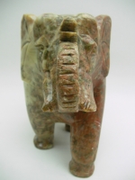 Marble elephant, stone