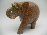 Marble elephant, stone