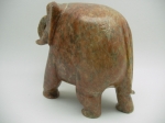 Marble elephant, stone