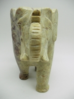 Marble elephant, stone