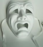 Men mask white for whole face