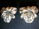 Earrings flower screw