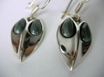 pendants, double drop with a sharp peak