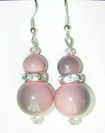Earrings Rose dust