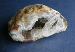 Mountain crystal and agate