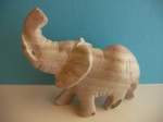 Plastic Elephant Handmade Natural Stone