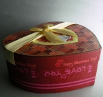 Gift box Red heart