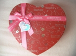 Gift box Red heart