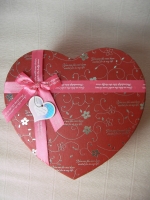 Gift box Red heart