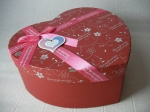 Gift box Red heart