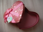 Gift box Red heart