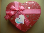 Gift box Red heart