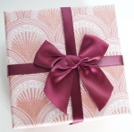 Gift present box middle