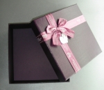 Gift box in violet