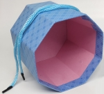 Gift present box blue