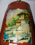 Tile with seascape