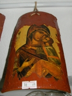 Icon Mary on tile