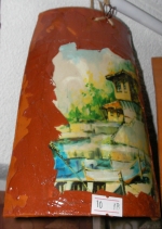 Tile with seascape