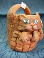 Decorative ceramic pottery