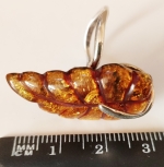Ring natural amber