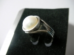 Ring Silver Pearl
