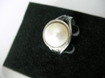 Ring Silver Pearl