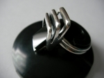 Silver Onyx Ring