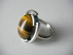 Ring tiger's eye