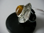 Ring tiger's eye