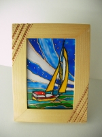 Painted glass