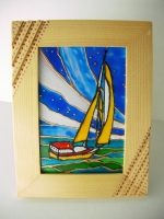 Painted glass
