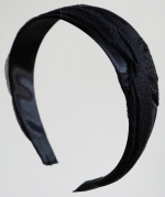 Handmade tiara black