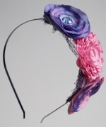Handmade tiara flowers