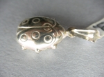 Silver ladybug
