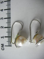 Silver earrings