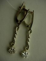 Silver earrings