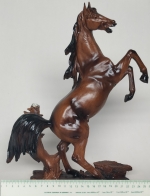Statuette figure horse polirizin