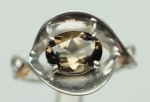 Unique handmade silver ring