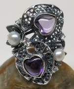 Unique Silver ring Varbinka