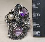 Unique Silver ring Varbinka