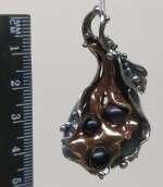 Unique Silver pendant medallion