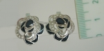 Unique handmade silver earrings