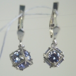 Unique handmade silver earrings