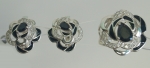 Unique handmade silver earrings