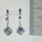 Unique handmade silver earrings