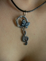 Pendant Key Salt butterfly